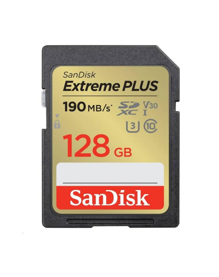 Sandisk Extreme Plus Sd-Card - 190/90Mb 128Gb główny