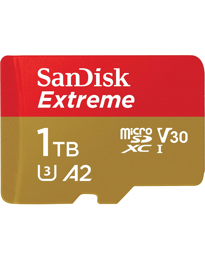 SanDisk microSDXC Extreme 1TB 190/130 MB/s A2 C10 V30 UHS-I U3 (SDSQXAV1T00GN6MA) główny