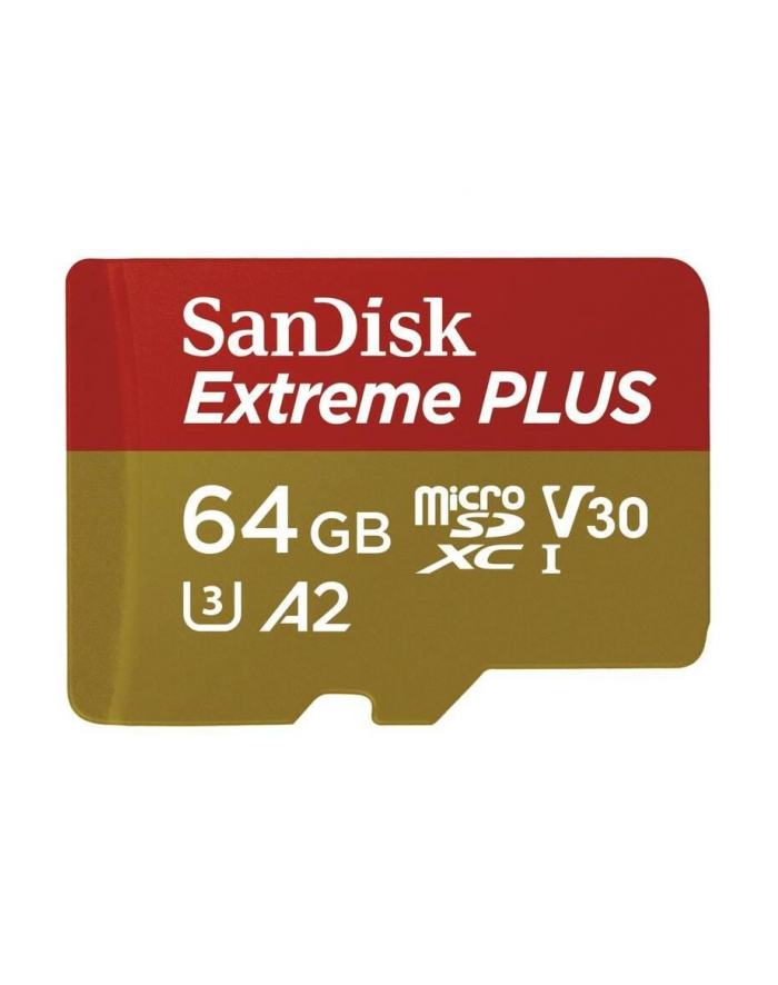 Sandisk Extreme Plus Microsd/Sd-Card - 200/90Mb 64Gb główny