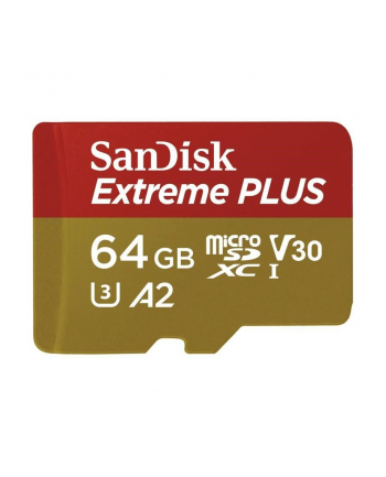 Sandisk Extreme Plus Microsd/Sd-Card - 200/90Mb 64Gb