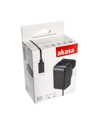Akasa napájecí adaptér USB-C 15W pro Raspberry Pi 4 (AKA)