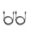 Kabel USB Verbatim USB A  M reversible- USB micro M reversible 1m czarny Verbatim box 48874 2szt 2x100cm - nr 12