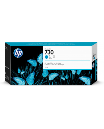 HP P2V68A Atrament 730 300-ml Cyan DesignJet Ink