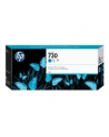 HP P2V68A Atrament 730 300-ml Cyan DesignJet Ink - nr 7