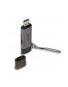 LINDY 43335 czytnik kart USB 3.2 Gen 1 (3.1 Gen 1) Type-A/Type-C Czarny, Szary - nr 10
