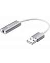 Sandberg adapter Headset USB converter 3,5mm jack na USB, biały/srebrny - nr 6