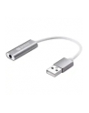 Sandberg adapter Headset USB converter 3,5mm jack na USB, biały/srebrny - nr 7