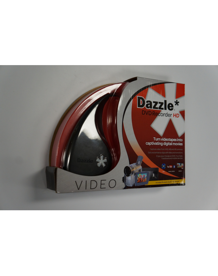 Corel DDVRECHDML Oprogramowanie Dazzle DVD Recorder HD ML główny