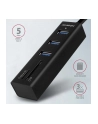 Axagon HUB USB 1x SD microSD + 3x USB-A 3.2 Gen1 (HMACR3A) - nr 15