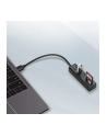 Axagon HUB USB 1x SD microSD + 3x USB-A 3.2 Gen1 (HMACR3A) - nr 9