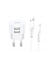 usams Ładowarka sieciowa T20 2xUSB 2,1A Lightning - nr 2