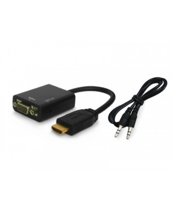 savio Adapter HDMI (M) - VGA (F) z audio, CL-23