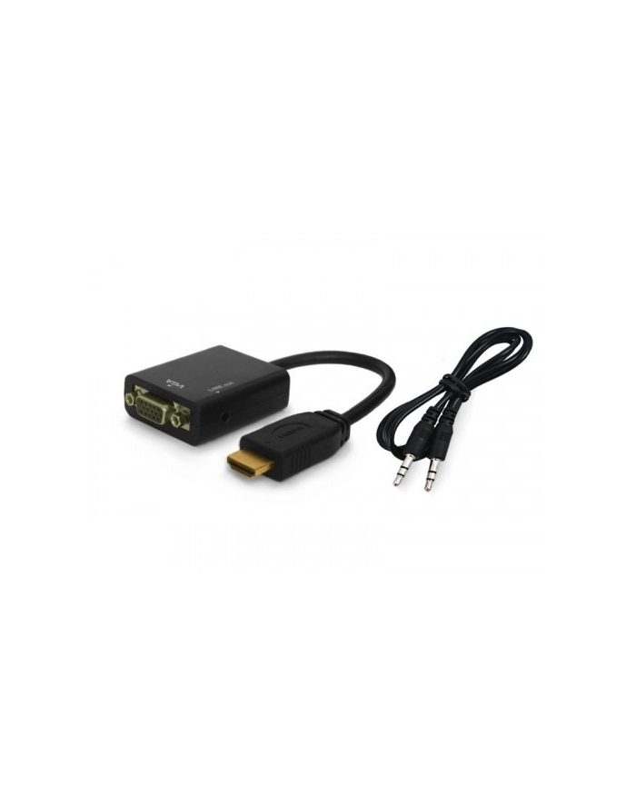 savio Adapter HDMI (M) - VGA (F) z audio, CL-23 główny