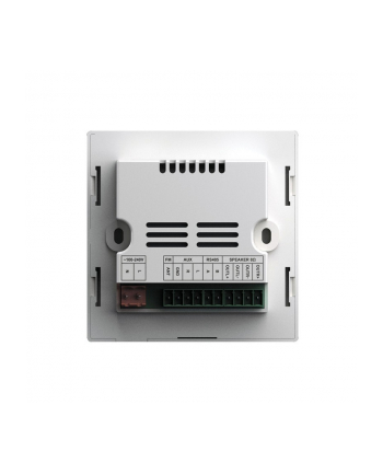 dsppa Ścienny odtwarzacz stereo - DM835W, FM, BT, wzmacniacz, 2x10W, Biało-żółty