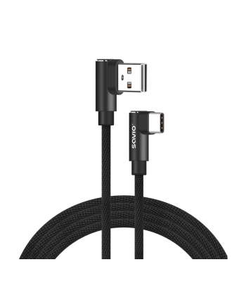 savio Kabel z dwustronnym złączem USB USB C - USB A 1m, CL-163