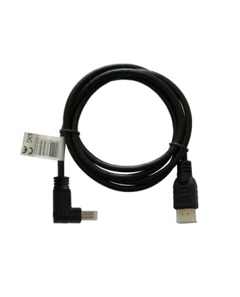 savio Kabel HDMI kątowy złoty v1.4 3D, 4Kx2K, 1.5m, CL-04