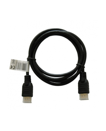 savio Kabel HDMI (M) 5m, czarny, złote końcówki, v1.4 high speed, ethernet/3D, CL-08