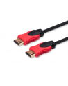savio Kabel HDMI (M) v2.0, 5m, miedź, czarny, złote końcówki, ethernet/3D, CL-113 - nr 1