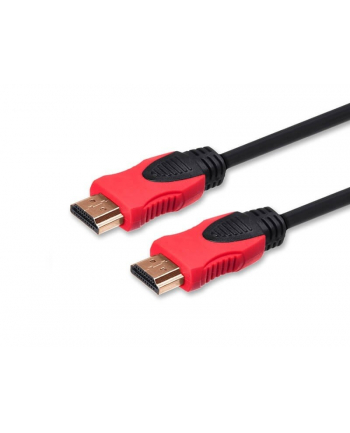 savio Kabel HDMI (M) v2.0, 5m, miedź, czarny, złote końcówki, ethernet/3D, CL-113