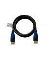 savio Kabel HDMI (M) 2m, oplot nylonowy, złote końcówki, v1.4 high speed, ethernet/3D, CL-48 - nr 1