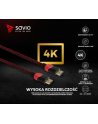 savio Kabel HDMI 2.0 dedykowany do PC czerwono-czarny 1,8m, GCL-01 - nr 4