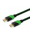 savio Kabel HDMI 2.0 dedykowany do XBOX zielono-czarny 1,8m, GCL-03 - nr 1