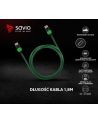 savio Kabel HDMI 2.0 dedykowany do XBOX zielono-czarny 1,8m, GCL-03 - nr 2