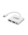savio Hub USB Typ C - HDMI, USB 3.0, PD,  AK-48 - nr 1