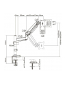 Equip Tischhalterung 13&-27&/ 9kg 1TFT 360° Gasfeder si (650112NEUEVERSION) - nr 9