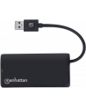 HUB USB Manhattan 4-portowy USB 3.2 czarny (164900) - nr 18