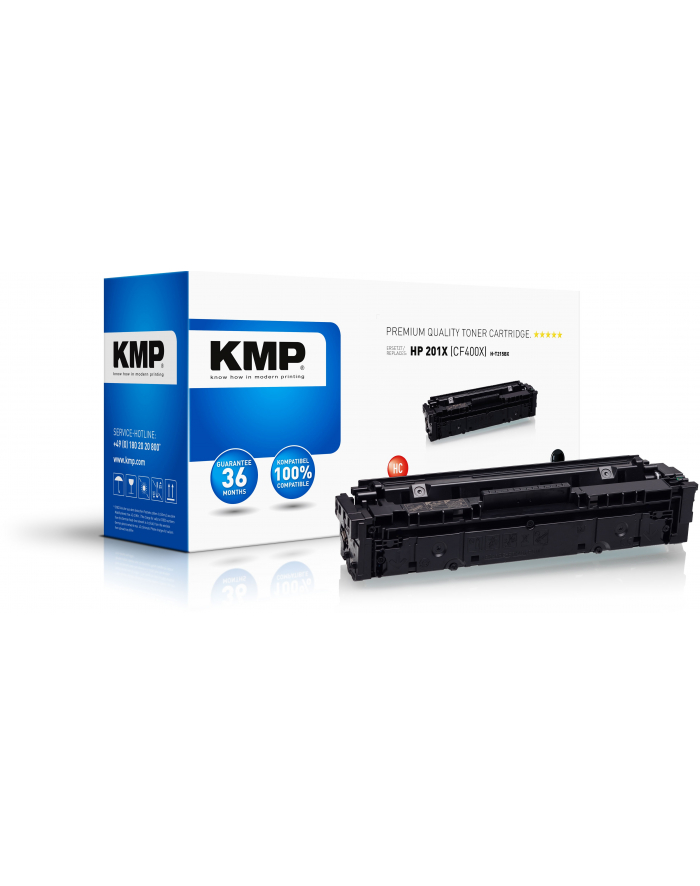 Kmp H-T215BX - High Yield black toner cartridge (alternative for: HP 201X CF400X) laserowy Czarny (25363000) główny