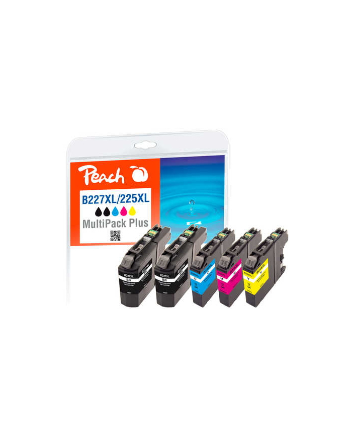 Peach Multi Pack Plus - Kartridż z tuszem Czarny (PI500141) główny