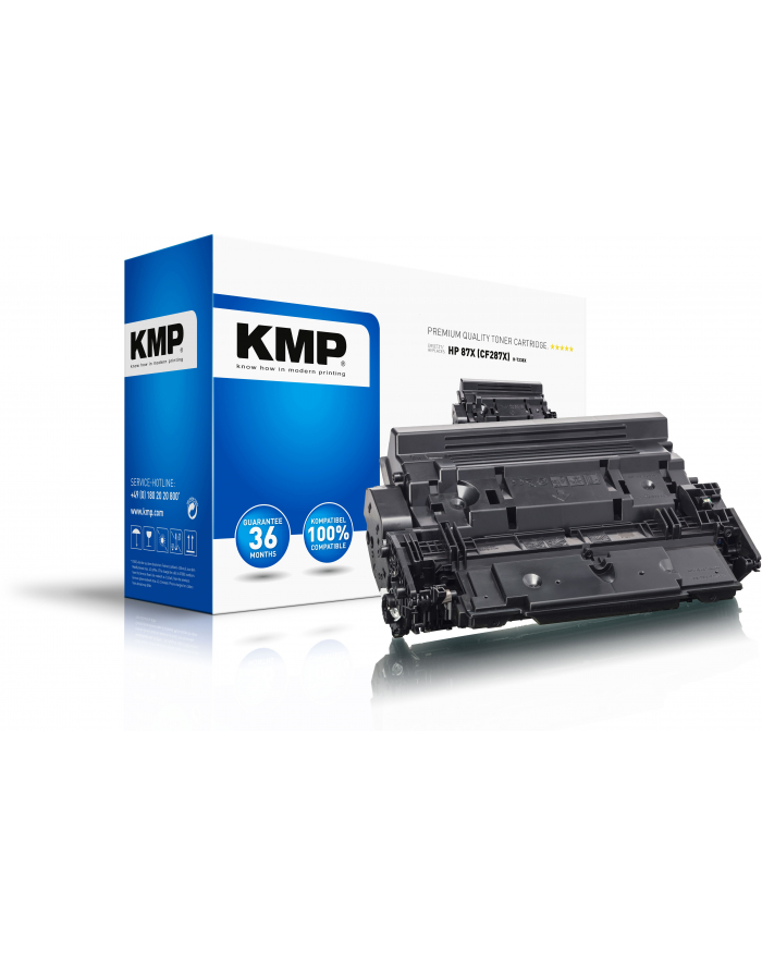 Kmp H-T238X - High Yield Black Toner Cartridge (Alternative For: Hp 87X) Laserowy Czarny (25403000) główny