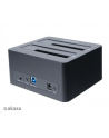 Akasa hdd box duodock x3 hdd/ssd, usb 3.1, 2.5'' a 3.5''(57120) - nr 2