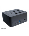Akasa hdd box duodock x3 hdd/ssd, usb 3.1, 2.5'' a 3.5''(57120) - nr 3