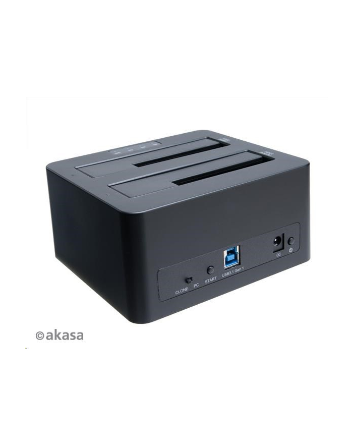 Akasa hdd box duodock x3 hdd/ssd, usb 3.1, 2.5'' a 3.5''(57120) główny