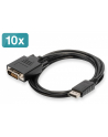 ASSMANN  ADAPTER AV DISPLAYPORT - DVI-D CZARNY (AK-990900-020-S) - nr 7