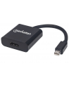 MANHATTAN ADAPTER AV  DISPLAYPORT MINI - HDMI CZARNY (152570) - nr 7