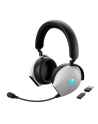 DELL SK AW920H-W-DEAM AW920H Przewodowy i Bezprzewodowy Opaska na głowę Gaming Bluetooth Biały - nr 4