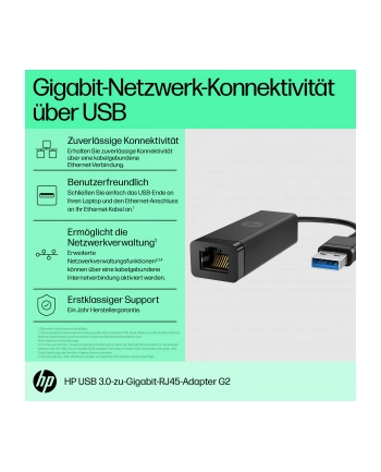 hp inc. Adapter USB 3.0 na Gigabit RJ45 G2 4Z7Z7AA