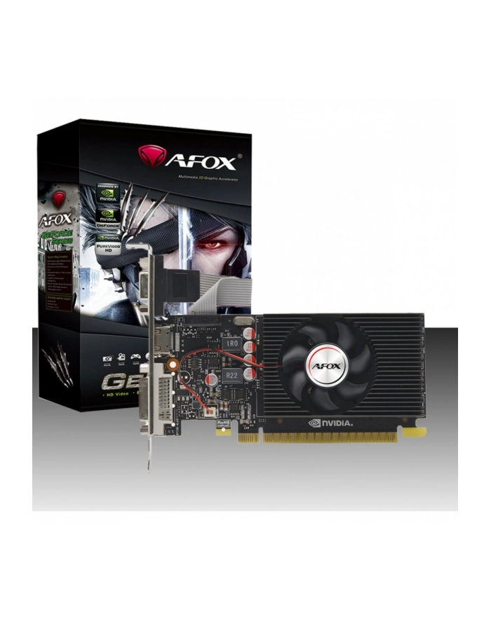 afox Karta graficzna - Geforce GT240 1GB DDR3 128BIT DVI HDMI VGA LP Fan główny