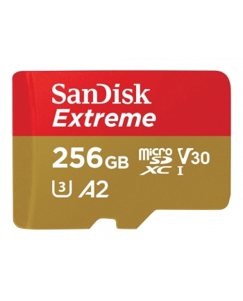 sandisk Karta pamięci Extreme microSDXC 256GB 190/130 MB/s A2 V30 U3
