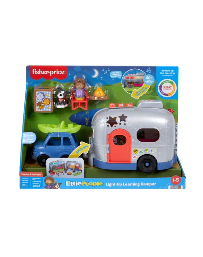 Fisher-Price LP Edukacyjny Kamper Małego Odkrywcy HJN43 p2 MATTEL główny