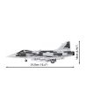 COBI 5820 Armed Forces Szwedzki myśliwiec wielozadaniowy SAAB JAS 39 Gripen E - nr 7