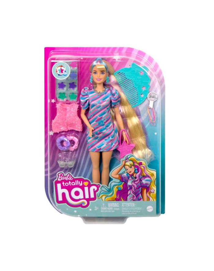 Barbie Lalka Totally Hair HCM88 HCM87 MATTEL główny