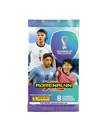 FIFA WORLD CUP QATAR 2022 Adrenalyn XL Saszetka z 8 kartami 30976 PANINI op.24