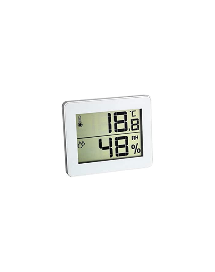 TFA Digital thermo-hygrometer 30.5027, thermometer (Kolor: CZARNY (glossy)) główny