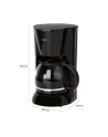 clatronic Ekspres przelewowy KA 3473 900 W, czarny - nr 5