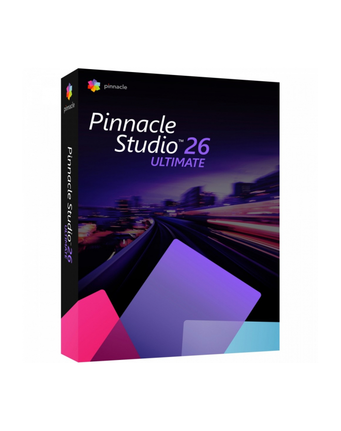 corel Oprogramowanie Pinnacle Studio 26 Ultm PL/ML Box   PNST26STML(wersja europejska) główny
