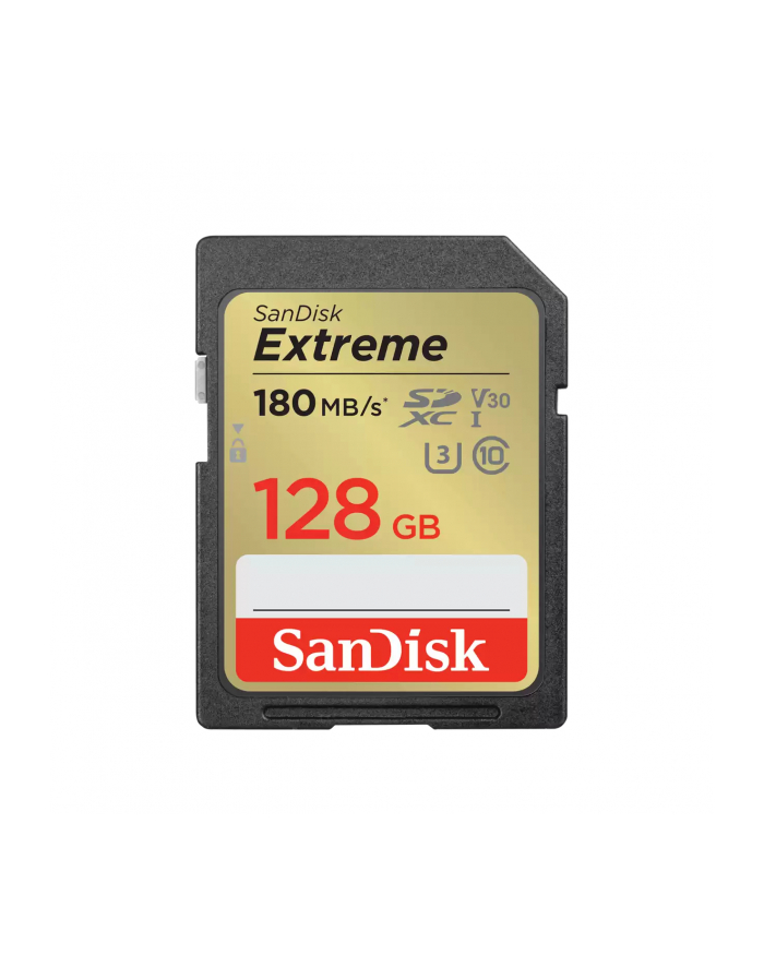 sandisk Karta pamięci Extreme SDXC 128GB 180/90 MB/s V30 UHS-I U3 główny